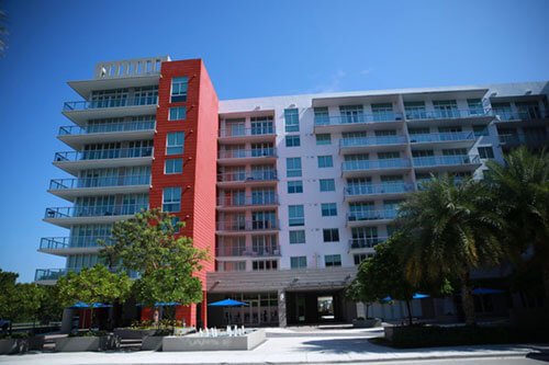Downtown Doral side view